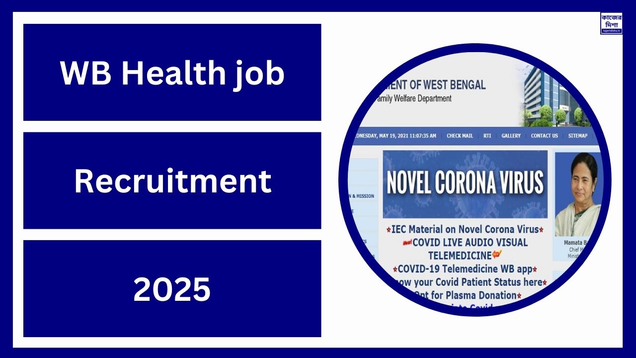 WB Health job Recruitment 2025