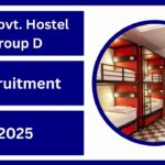 WB Govt. Hostel Group D Recruitment 2025