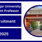 Vidyasagar University Assistant Professor Recruitment 2025